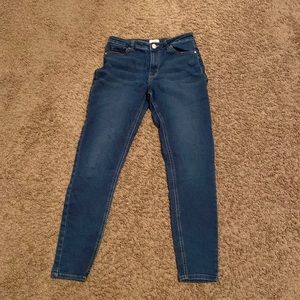 Soft blue jeans girls